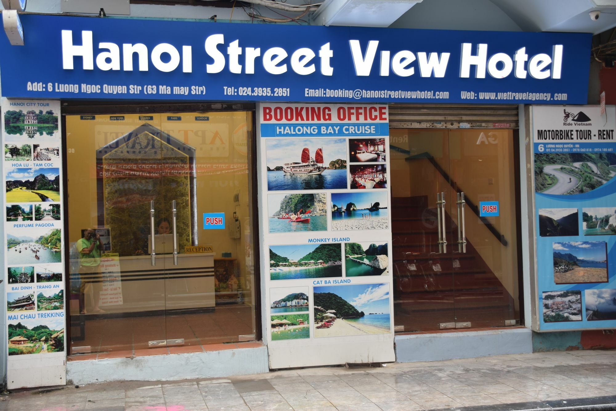 Hanoi Street View Hotel Exterior foto
